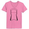 Ladies ComfortSoft ® V Neck Tee Thumbnail