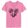 Ladies ComfortSoft ® V Neck Tee Thumbnail