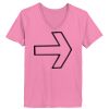 Ladies ComfortSoft ® V Neck Tee Thumbnail