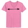 Ladies ComfortSoft ® V Neck Tee Thumbnail