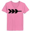 Ladies ComfortSoft ® V Neck Tee Thumbnail