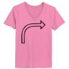 Ladies ComfortSoft ® V Neck Tee Thumbnail