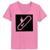 Ladies ComfortSoft ® V Neck Tee Thumbnail