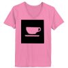 Ladies ComfortSoft ® V Neck Tee Thumbnail