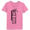 Ladies ComfortSoft ® V Neck Tee Thumbnail