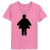 Ladies ComfortSoft ® V Neck Tee Thumbnail