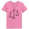 Ladies ComfortSoft ® V Neck Tee Thumbnail