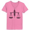 Ladies ComfortSoft ® V Neck Tee Thumbnail