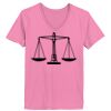 Ladies ComfortSoft ® V Neck Tee Thumbnail