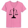 Ladies ComfortSoft ® V Neck Tee Thumbnail