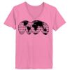 Ladies ComfortSoft ® V Neck Tee Thumbnail