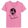 Ladies ComfortSoft ® V Neck Tee Thumbnail