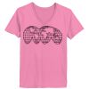 Ladies ComfortSoft ® V Neck Tee Thumbnail