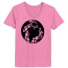 Ladies ComfortSoft ® V Neck Tee Thumbnail