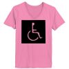 Ladies ComfortSoft ® V Neck Tee Thumbnail