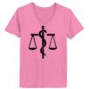 Ladies ComfortSoft ® V Neck Tee Thumbnail