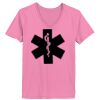 Ladies ComfortSoft ® V Neck Tee Thumbnail