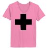 Ladies ComfortSoft ® V Neck Tee Thumbnail