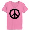 Ladies ComfortSoft ® V Neck Tee Thumbnail