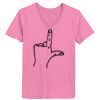 Ladies ComfortSoft ® V Neck Tee Thumbnail