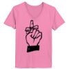 Ladies ComfortSoft ® V Neck Tee Thumbnail