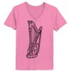 Ladies ComfortSoft ® V Neck Tee Thumbnail