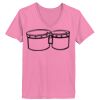 Ladies ComfortSoft ® V Neck Tee Thumbnail