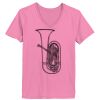 Ladies ComfortSoft ® V Neck Tee Thumbnail