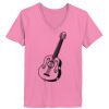 Ladies ComfortSoft ® V Neck Tee Thumbnail