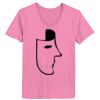 Ladies ComfortSoft ® V Neck Tee Thumbnail