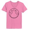 Ladies ComfortSoft ® V Neck Tee Thumbnail