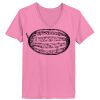 Ladies ComfortSoft ® V Neck Tee Thumbnail