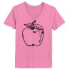 Ladies ComfortSoft ® V Neck Tee Thumbnail