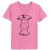 Ladies ComfortSoft ® V Neck Tee Thumbnail