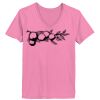 Ladies ComfortSoft ® V Neck Tee Thumbnail