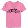 Ladies ComfortSoft ® V Neck Tee Thumbnail