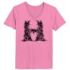 Ladies ComfortSoft ® V Neck Tee Thumbnail