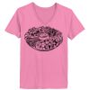 Ladies ComfortSoft ® V Neck Tee Thumbnail