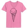 Ladies ComfortSoft ® V Neck Tee Thumbnail