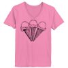 Ladies ComfortSoft ® V Neck Tee Thumbnail