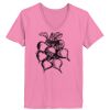 Ladies ComfortSoft ® V Neck Tee Thumbnail