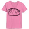 Ladies ComfortSoft ® V Neck Tee Thumbnail