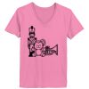 Ladies ComfortSoft ® V Neck Tee Thumbnail