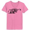 Ladies ComfortSoft ® V Neck Tee Thumbnail