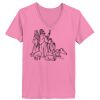 Ladies ComfortSoft ® V Neck Tee Thumbnail