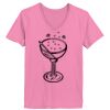 Ladies ComfortSoft ® V Neck Tee Thumbnail