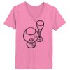 Ladies ComfortSoft ® V Neck Tee Thumbnail