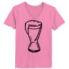 Ladies ComfortSoft ® V Neck Tee Thumbnail