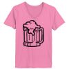 Ladies ComfortSoft ® V Neck Tee Thumbnail