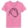 Ladies ComfortSoft ® V Neck Tee Thumbnail